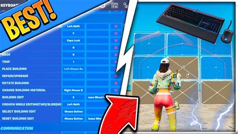 In Todays Video Im showing you the BEST KEYBOARD AND MOUSE SETTINGS FOR PLAYERS WITH NO SIDE MOUSE BUTTONS in Fortnite Chapter 2 Season 6! I did a few hours ...